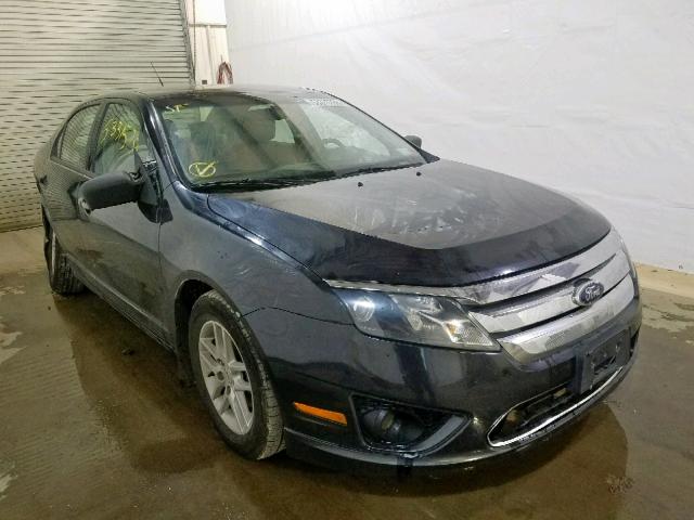 3FAHP0GA5AR400950 - 2010 FORD FUSION S BLUE photo 1