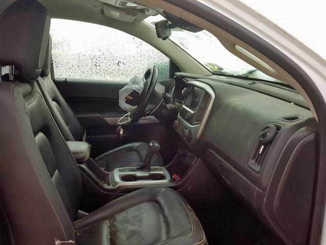 1GCPTCE12H1306602 - 2017 CHEVROLET COLORADO L WHITE photo 5
