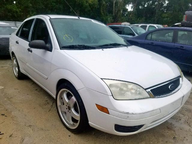 1FAFP34N27W236191 - 2007 FORD FOCUS ZX4 WHITE photo 1