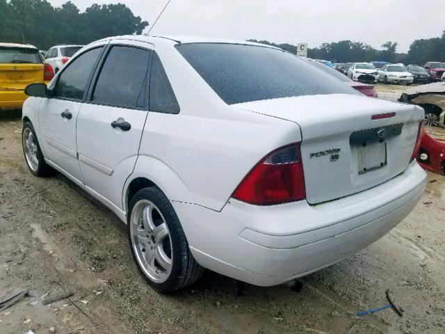 1FAFP34N27W236191 - 2007 FORD FOCUS ZX4 WHITE photo 3