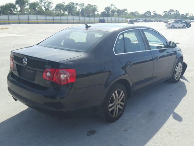 3VWRF71K07M041277 - 2007 VOLKSWAGEN JETTA 2.5 BLACK photo 4