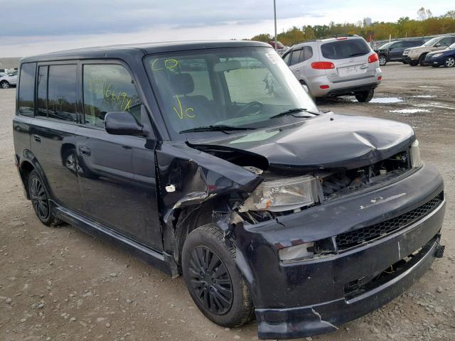 JTLKT334X64085841 - 2006 TOYOTA SCION XB შავი ფოტო 1