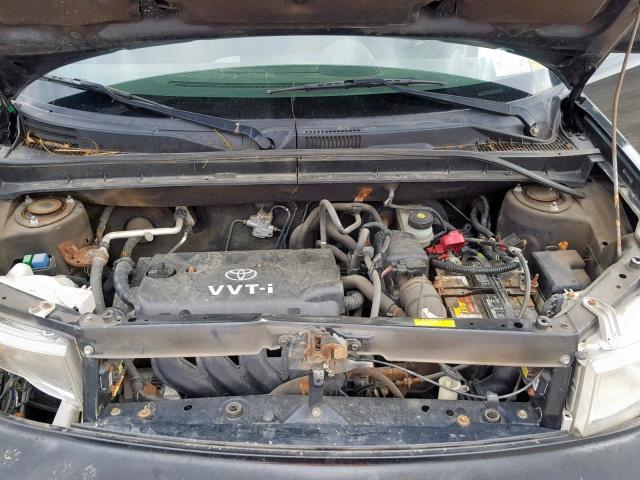 JTLKT334X64085841 - 2006 TOYOTA SCION XB შავი ფოტო 7