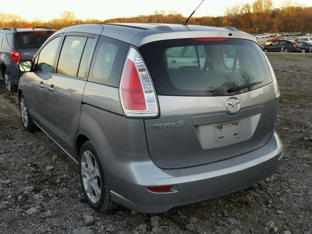 JM1CR2W34A0384902 - 2010 MAZDA 5 GRAY photo 3