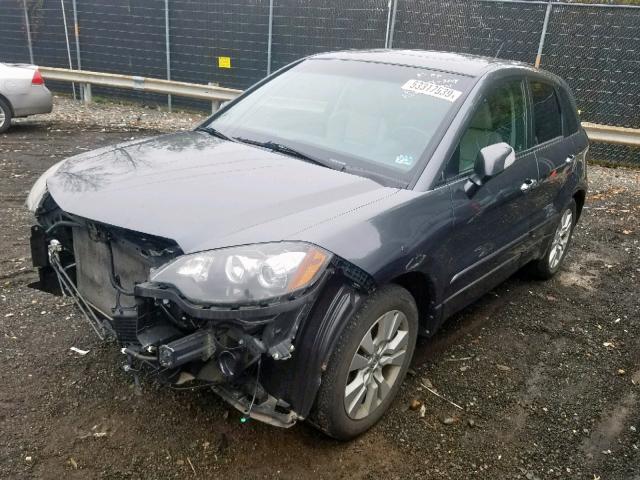 5J8TB1H51BA006613 - 2011 ACURA RDX TECHNO GRAY photo 2