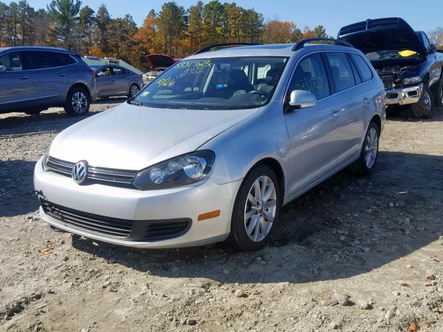 3VWML7AJXCM660263 - 2012 VOLKSWAGEN JETTA TDI SILVER photo 2