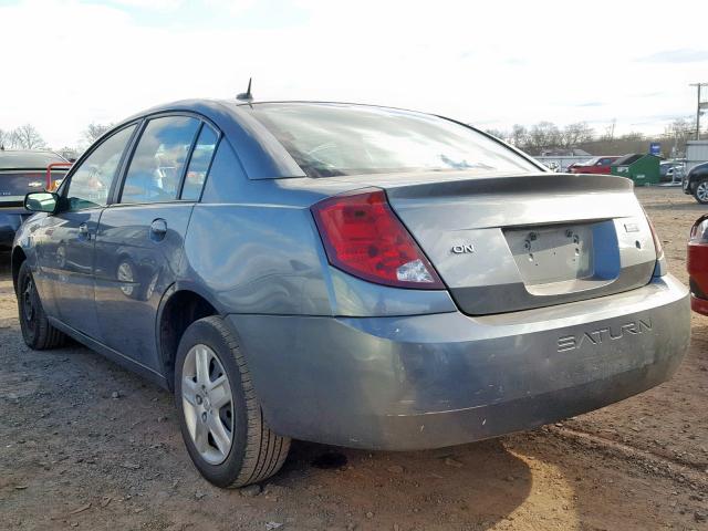 1G8AJ55F27Z183607 - 2007 SATURN ION LEVEL GRAY photo 3