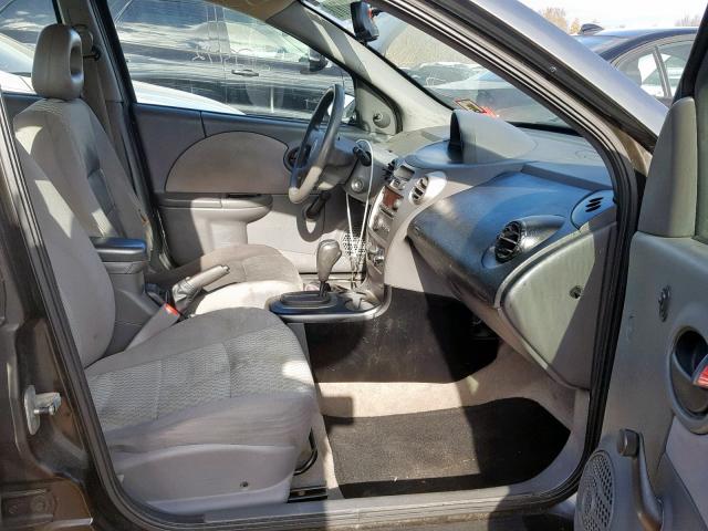 1G8AJ55F27Z183607 - 2007 SATURN ION LEVEL GRAY photo 5