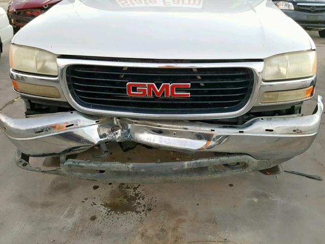 2GTEC19T211148057 - 2001 GMC NEW SIERRA WHITE photo 9