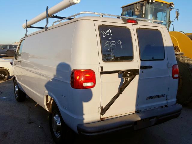 2B7KB31Z0RK577849 - 1994 DODGE RAM VAN B3 GRAY photo 3