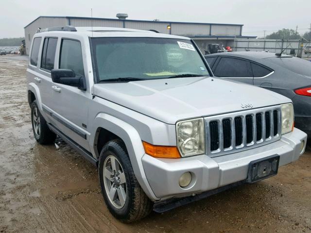 1J8HH48K38C158506 - 2008 JEEP COMMANDER Gümüş foto 1
