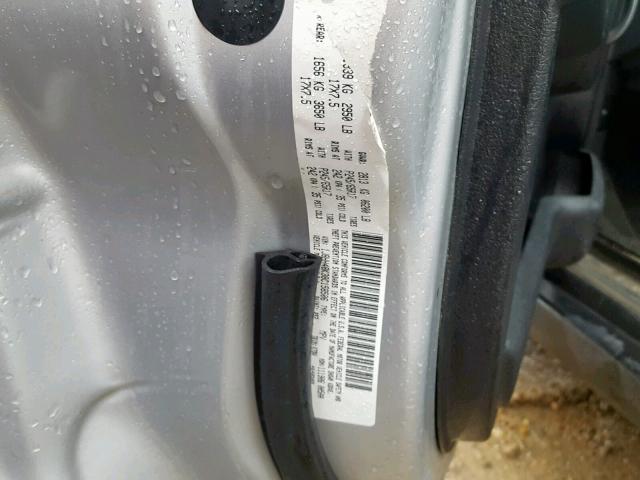1J8HH48K38C158506 - 2008 JEEP COMMANDER Gümüş foto 10