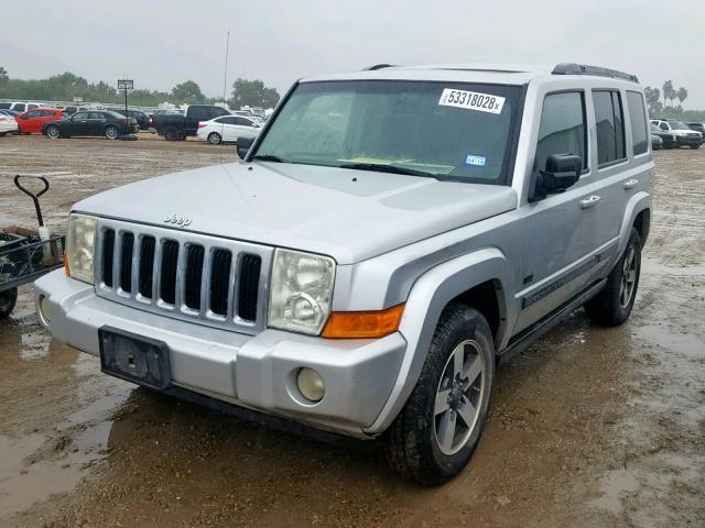 1J8HH48K38C158506 - 2008 JEEP COMMANDER Gümüş foto 2