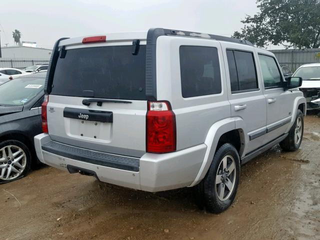 1J8HH48K38C158506 - 2008 JEEP COMMANDER Gümüş foto 4