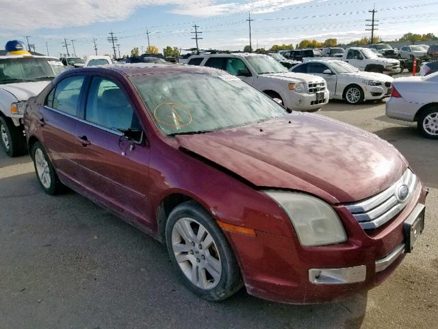 3FAHP08196R164261 - 2006 FORD FUSION SEL RED photo 1