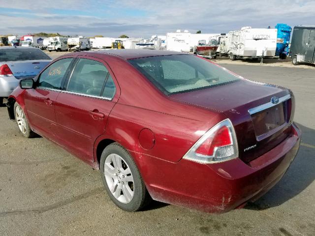 3FAHP08196R164261 - 2006 FORD FUSION SEL RED photo 3