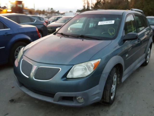 5Y2SL65837Z404272 - 2007 PONTIAC VIBE BLUE photo 2