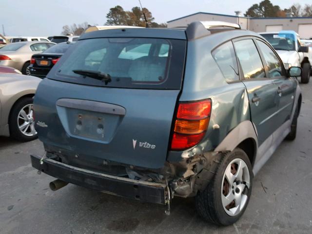 5Y2SL65837Z404272 - 2007 PONTIAC VIBE BLUE photo 4