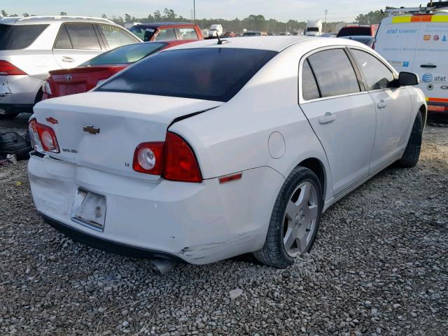 1G1ZJ57759F209452 - 2009 CHEVROLET MALIBU 2LT WHITE photo 4