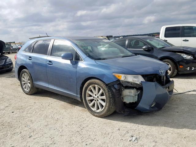 4T3ZA3BB6BU045334 - 2011 TOYOTA VENZA BASE BLUE photo 1