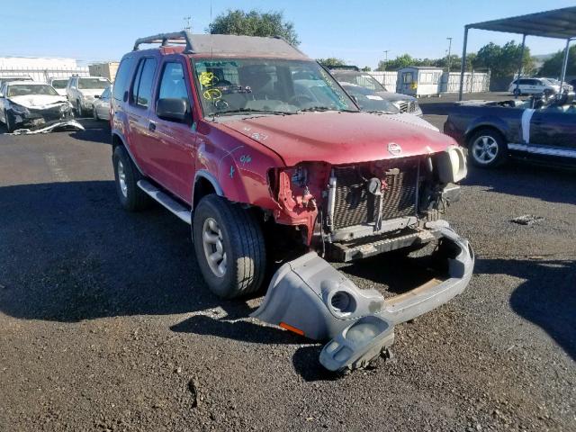 5N1DD28T13C655699 - 2003 NISSAN XTERRA XE BURGUNDY photo 1