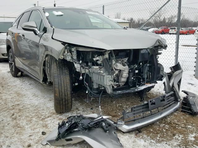 JTJDZKCA6J2012390 - 2018 LEXUS RX 350 L GRAY photo 1