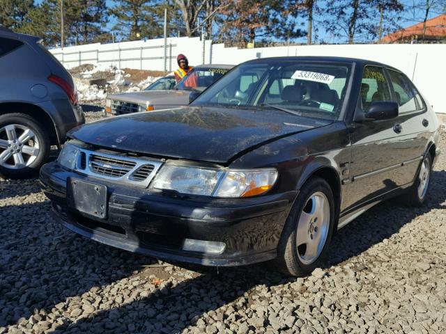 YS3DF58KX22017990 - 2002 SAAB 9-3 SE BLACK photo 2