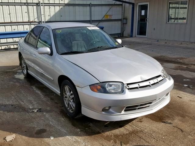 1G1JH52F447173571 - 2004 CHEVROLET CAVALIER L SILVER photo 1