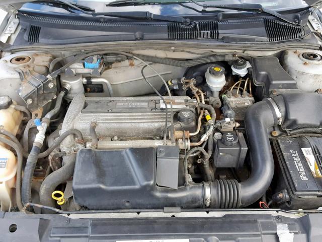 1G1JH52F447173571 - 2004 CHEVROLET CAVALIER L SILVER photo 7