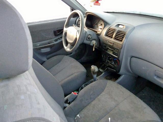 KMHCG45C23U426834 - 2003 HYUNDAI ACCENT GL BLUE photo 5