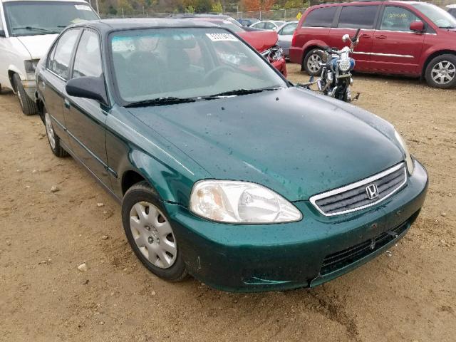 2HGEJ6618YH514645 - 2000 HONDA CIVIC BASE 绿色 照片 1