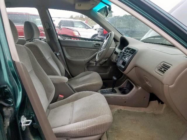 2HGEJ6618YH514645 - 2000 HONDA CIVIC BASE 绿色 照片 5