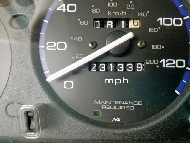 2HGEJ6618YH514645 - 2000 HONDA CIVIC BASE 绿色 照片 8