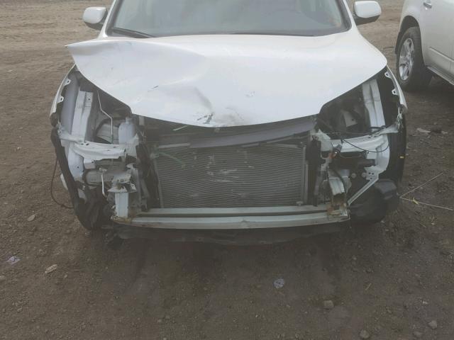 5J6RM3H77CL006549 - 2012 HONDA CR-V EXL WHITE photo 9