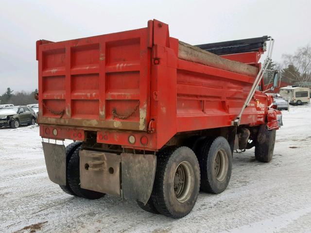 1FDZY82A7KVA58600 - 1989 FORD L-SERIES L RED photo 4