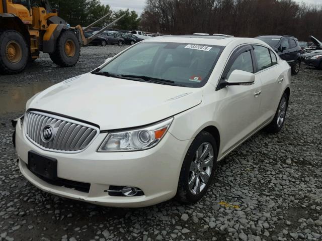 1G4GD5ED7BF133877 - 2011 BUICK LACROSSE C WHITE photo 2