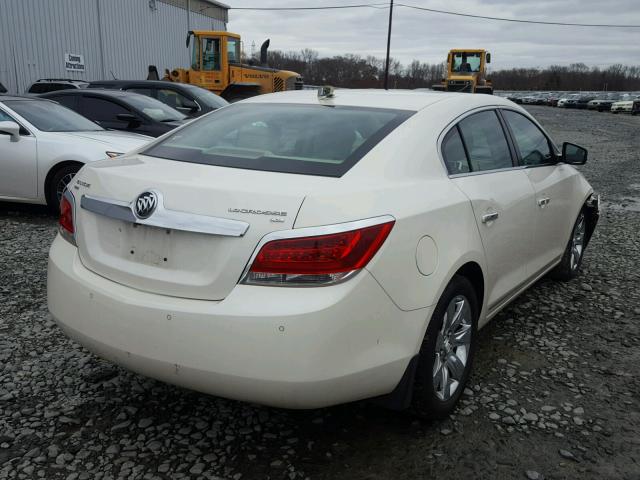 1G4GD5ED7BF133877 - 2011 BUICK LACROSSE C WHITE photo 4