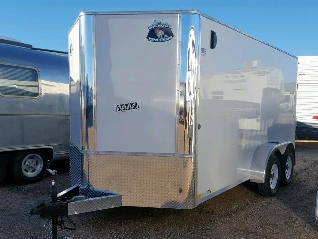 55ZR1EB24K1002419 - 2019 CARGO TRAILER WHITE photo 2