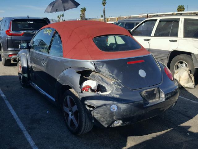 3VWCM31Y45M351938 - 2005 VOLKSWAGEN NEW BEETLE GRAY photo 3