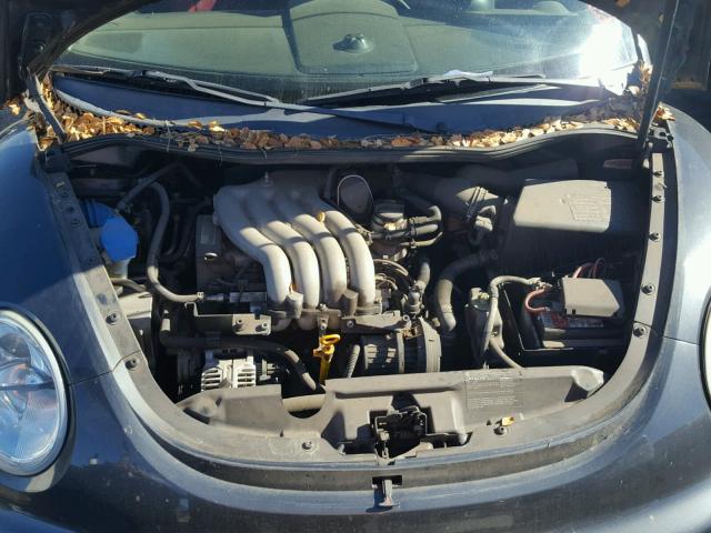 3VWCM31Y45M351938 - 2005 VOLKSWAGEN NEW BEETLE GRAY photo 7