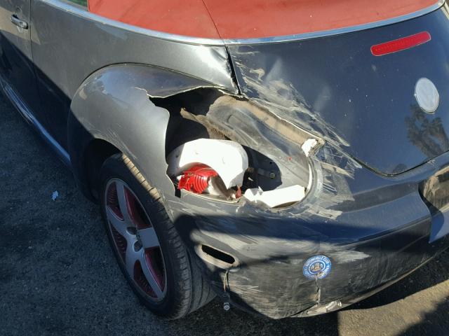 3VWCM31Y45M351938 - 2005 VOLKSWAGEN NEW BEETLE GRAY photo 9