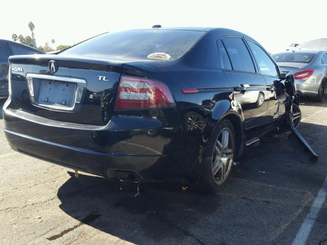 19UUA66208A015468 - 2008 ACURA TL BLACK photo 4