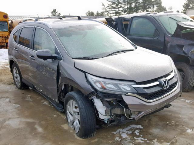 5J6RM4H75GL017271 - 2016 HONDA CR-V EXL TAN photo 1