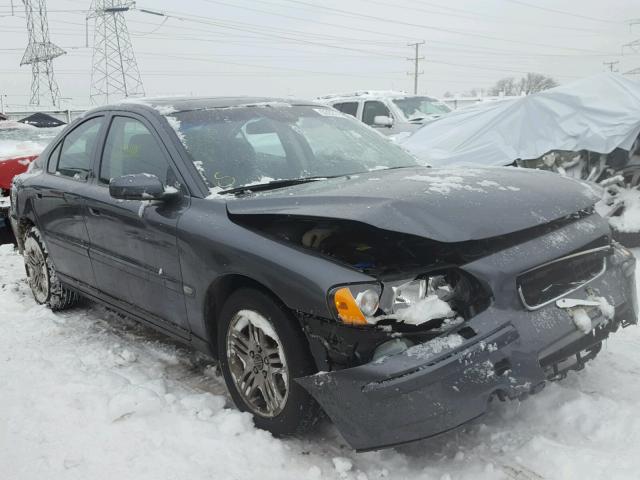 YV1RS592962558360 - 2006 VOLVO S60 2.5T GRAY photo 1