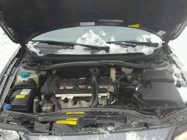 YV1RS592962558360 - 2006 VOLVO S60 2.5T GRAY photo 7