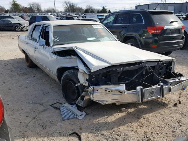 1G6DW54E7MR715719 - 1991 CADILLAC BROUGHAM WHITE photo 1