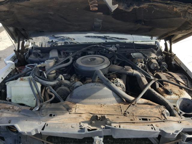 1G6DW54E7MR715719 - 1991 CADILLAC BROUGHAM WHITE photo 7