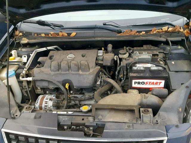 3N1AB61E49L615617 - 2009 NISSAN SENTRA 2.0 BLUE photo 7