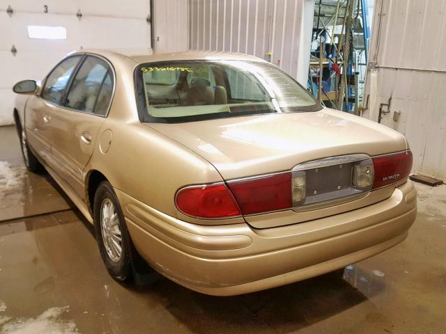 1G4HP52K15U240664 - 2005 BUICK LESABRE CU GOLD photo 3