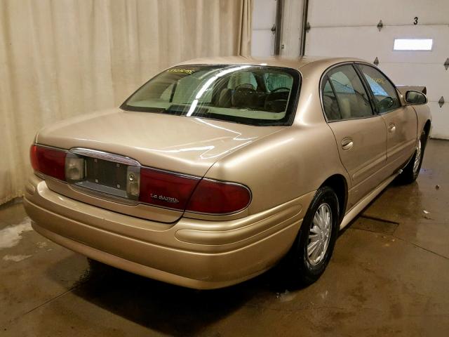 1G4HP52K15U240664 - 2005 BUICK LESABRE CU GOLD photo 4